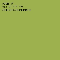 #9DB14F - Chelsea Cucumber Color Image